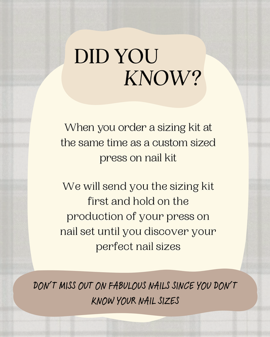 Press-On Sizing Kit
